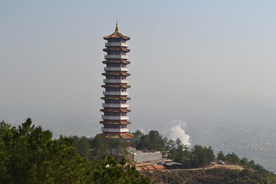 天蕩山 黃忠 三國 天燈寺塔