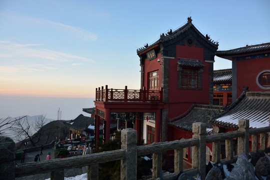 泰山冬日風(fēng)光