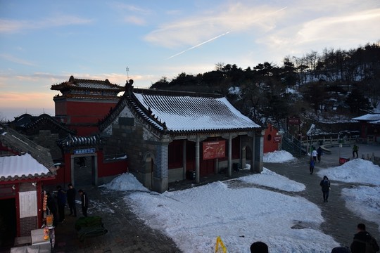 泰山冬日風(fēng)光