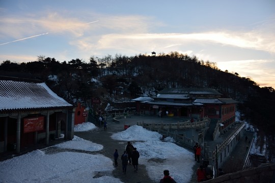 泰山冬日風(fēng)光
