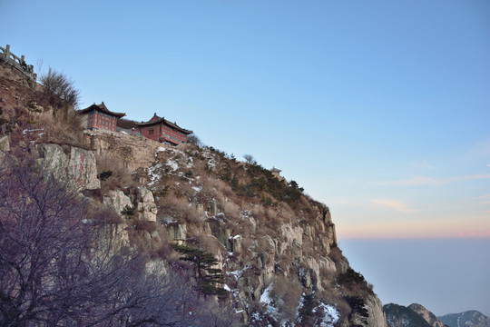 泰山冬日風(fēng)光
