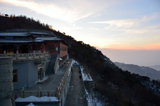 泰山冬日風(fēng)光