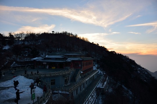 泰山冬日風(fēng)光
