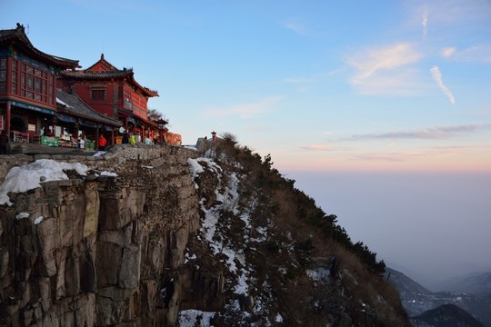 泰山冬日風(fēng)光