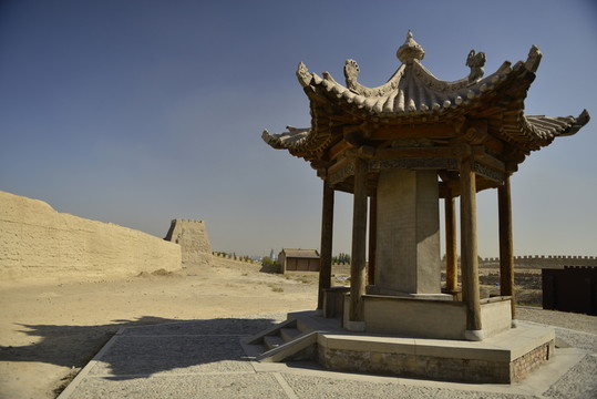 嘉峪關(guān)長(zhǎng)城 亭子