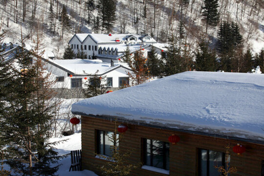 雪鄉(xiāng) 雙峰林場(chǎng) 中國(guó)雪鄉(xiāng) 雪景