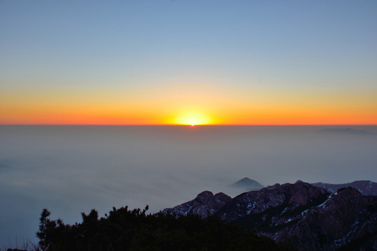 泰山日出