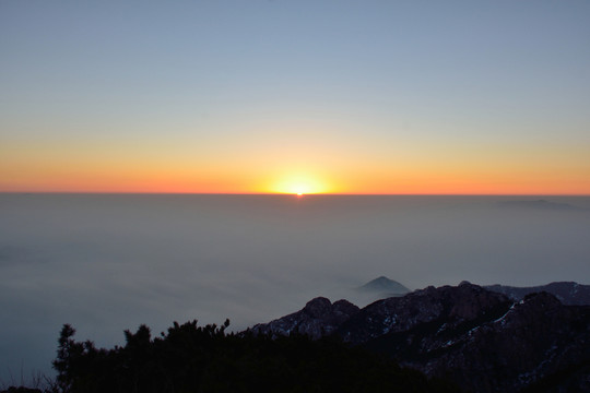 泰山日出