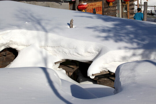 雪鄉(xiāng) 雙峰林場(chǎng) 中國(guó)雪鄉(xiāng) 雪景