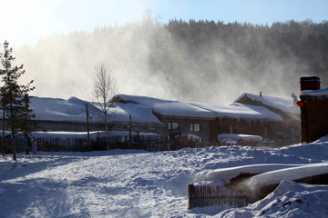 雙峰林場 中國雪鄉(xiāng) 雪景