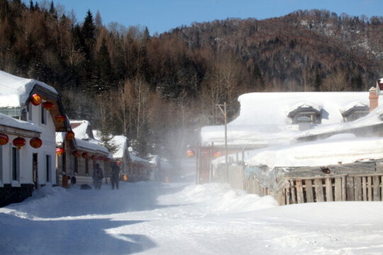 雪鄉(xiāng) 雙峰林場 中國雪鄉(xiāng) 雪景