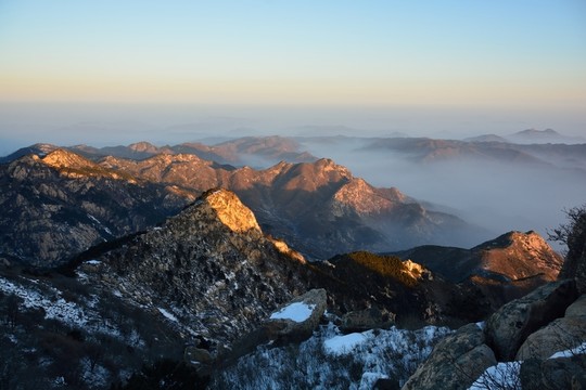 泰山冬日風(fēng)光
