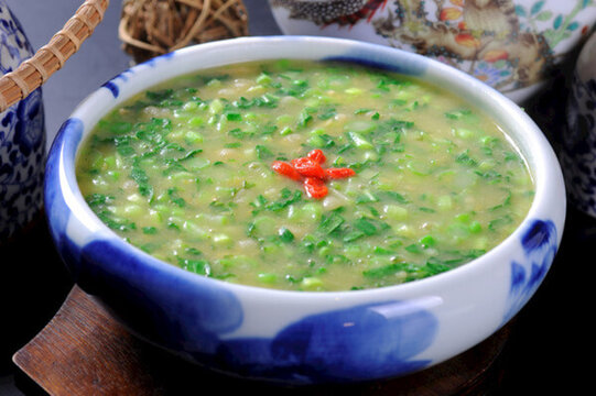 豆湯青菜缽