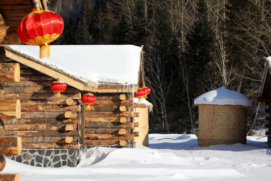 雪鄉(xiāng) 雙峰林場 春節(jié)
