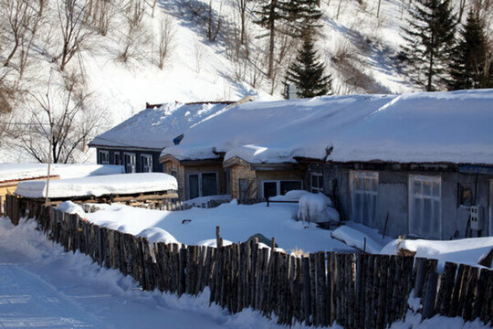 雪鄉(xiāng) 雙峰林場 雪景 白雪 鄉(xiāng)