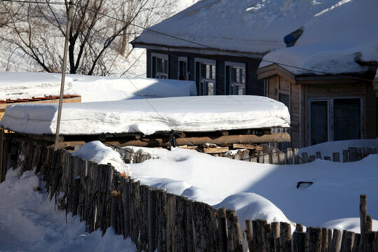 雪鄉(xiāng) 雙峰林場(chǎng) 雪景 白雪