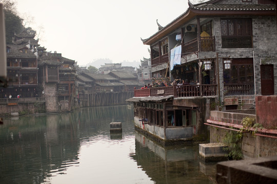鳳凰古城 湘西 著名景點(diǎn) 冬天