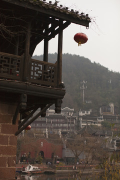 鳳凰古城 湘西 著名景點(diǎn) 冬天