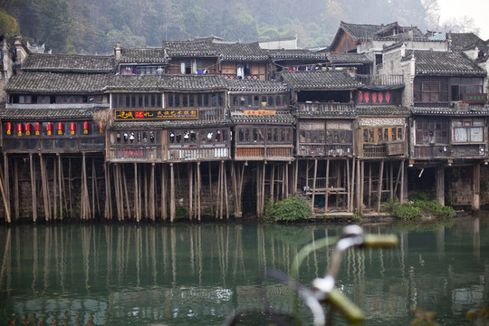 鳳凰古城 夜景 湘西 著名景點(diǎn)