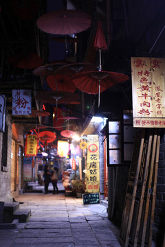 鳳凰古城 夜景 湘西 著名景點(diǎn)