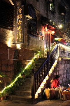 鳳凰古城 夜景 湘西 著名景點(diǎn)