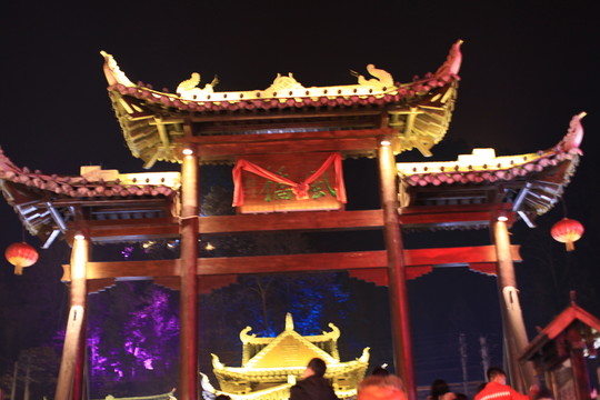 鳳凰古城 夜景 湘西 著名景點(diǎn)