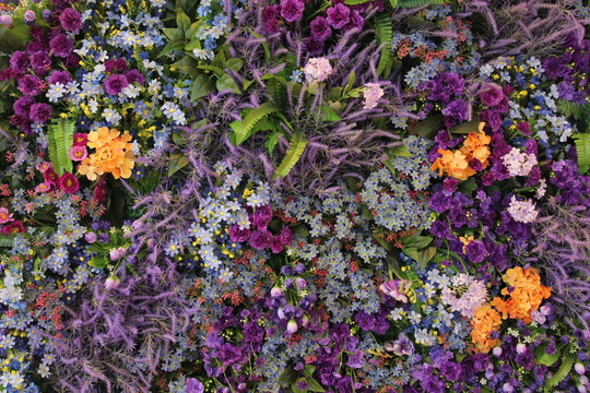 假花背景