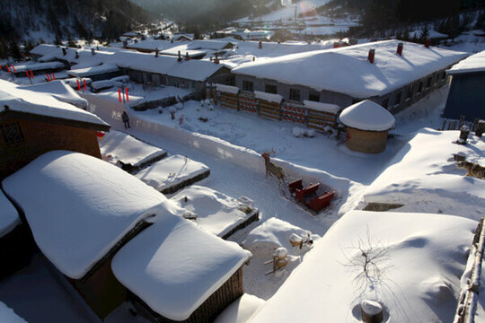 雪鄉(xiāng) 雙峰林場 中國雪鄉(xiāng) 雪景