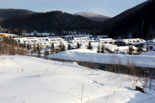 雪鄉(xiāng) 雙峰林場 中國雪鄉(xiāng) 雪景