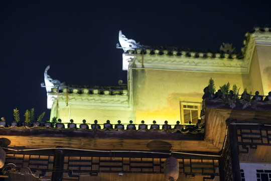 鳳凰古城 夜景 湘西 著名景點