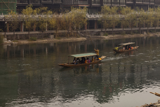 鳳凰古城 湘西 著名景點(diǎn) 冬天