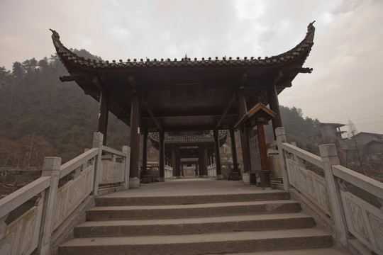 鳳凰古城 湘西 著名景點 冬天