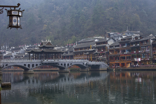 鳳凰古城 湘西 著名景點(diǎn) 沱江
