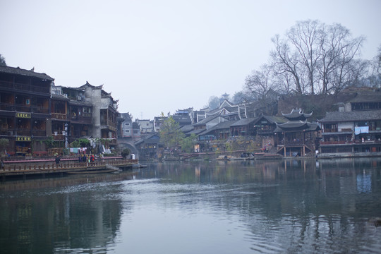 鳳凰古城 湘西 著名景點(diǎn) 沱江