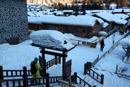 雪鄉(xiāng) 雙峰林場 中國雪鄉(xiāng) 雪景