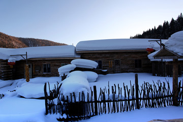 雪鄉(xiāng) 雙峰林場 雪景 白雪 鄉(xiāng)