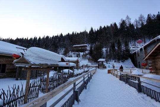 雪鄉(xiāng) 雙峰林場 中國雪鄉(xiāng) 雪景