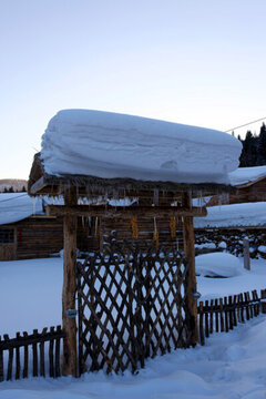 雪鄉(xiāng) 雙峰林場 雪景 白雪