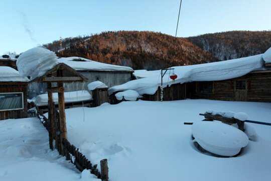 雪鄉(xiāng) 雙峰林場(chǎng) 雪景 白雪