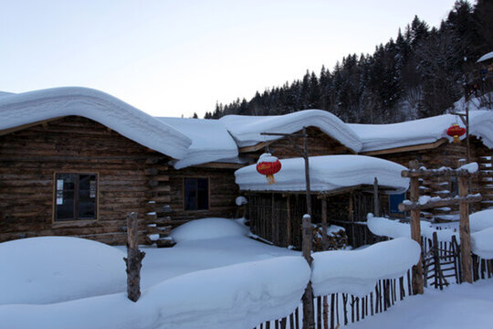 雪鄉(xiāng) 雙峰林場 雪景 白雪 鄉(xiāng)