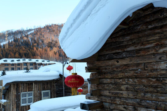 雪鄉(xiāng) 雙峰林場 雪景 白雪
