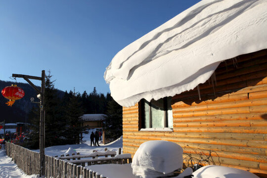 雪鄉(xiāng) 雙峰林場 雪景 白雪