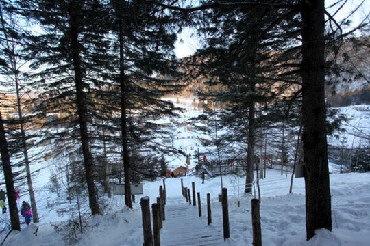 林海雪原 雪鄉(xiāng)