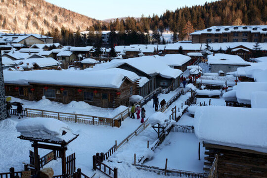 雪鄉(xiāng) 雙峰林場