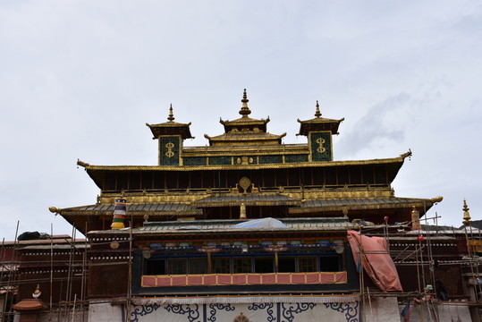 桑耶寺 烏孜大殿 主殿