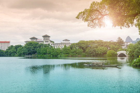 桂林衫湖風(fēng)光