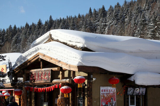 雪鄉(xiāng) 雙峰林場(chǎng) 雪景 白雪 鄉(xiāng)