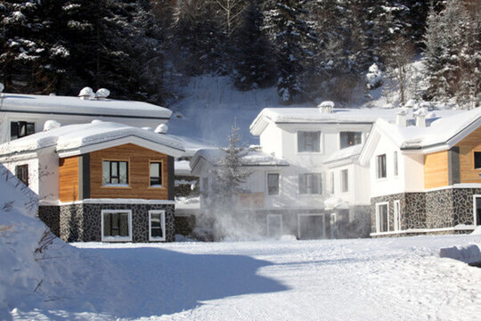 雪鄉(xiāng) 雙峰林場 雪景