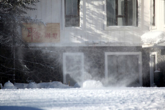 雪鄉(xiāng) 雙峰林場 雪景 白雪
