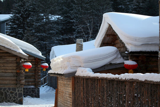 雪鄉(xiāng) 雙峰林場(chǎng) 雪景 白雪 鄉(xiāng)